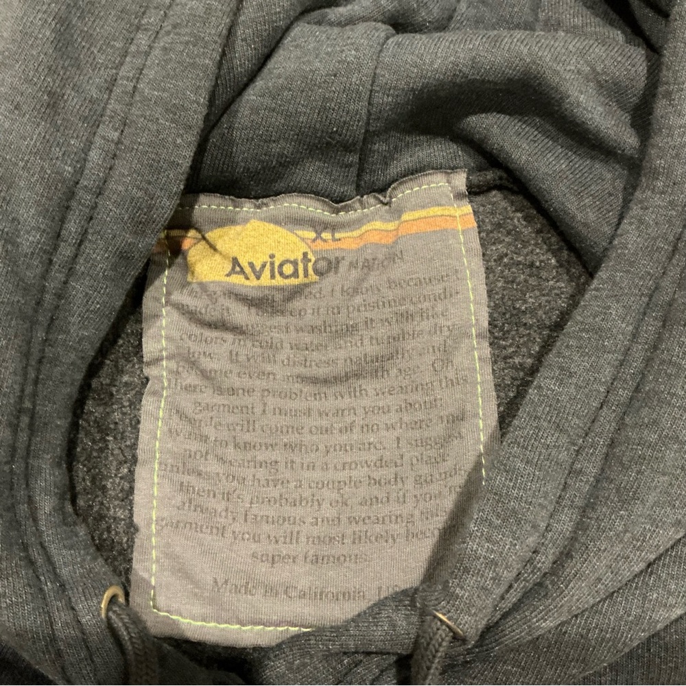 Aviator Nation | SUNSET PATCH PULLOVER RELAXED HO… - image 13